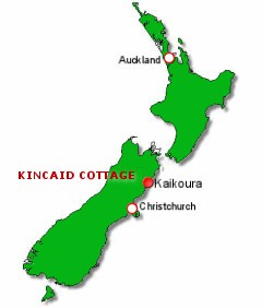 New Zealand map